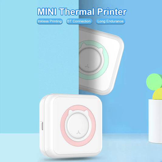 Imprimante Photo tout-en-un multifonction, Portable, sans fil, instantanée, Mini-imprimante, prise en charge de la connexion BT, pour Smartphone