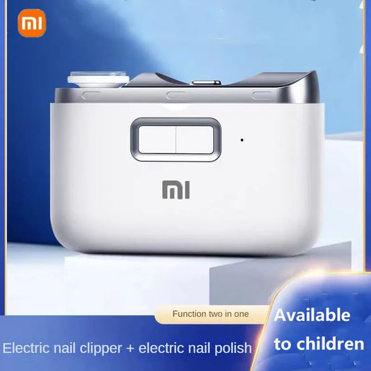Xiaomi – coupe-ongles électrique Mijia, entièrement automatique, garniture d'armure polie, coupe-ongles pour maison intelligente, adapté à la manucure des enfants